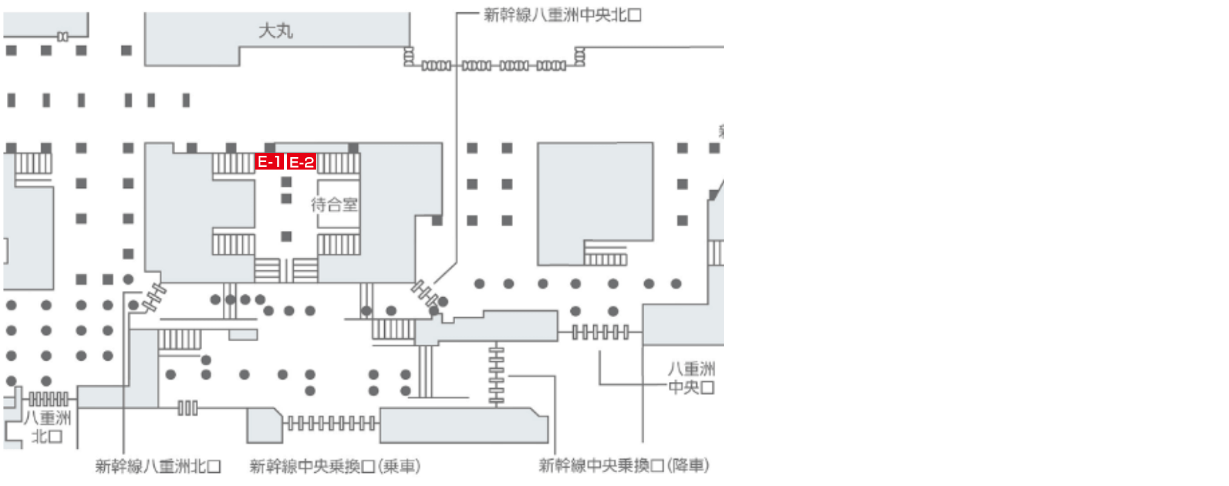 掲出位置図