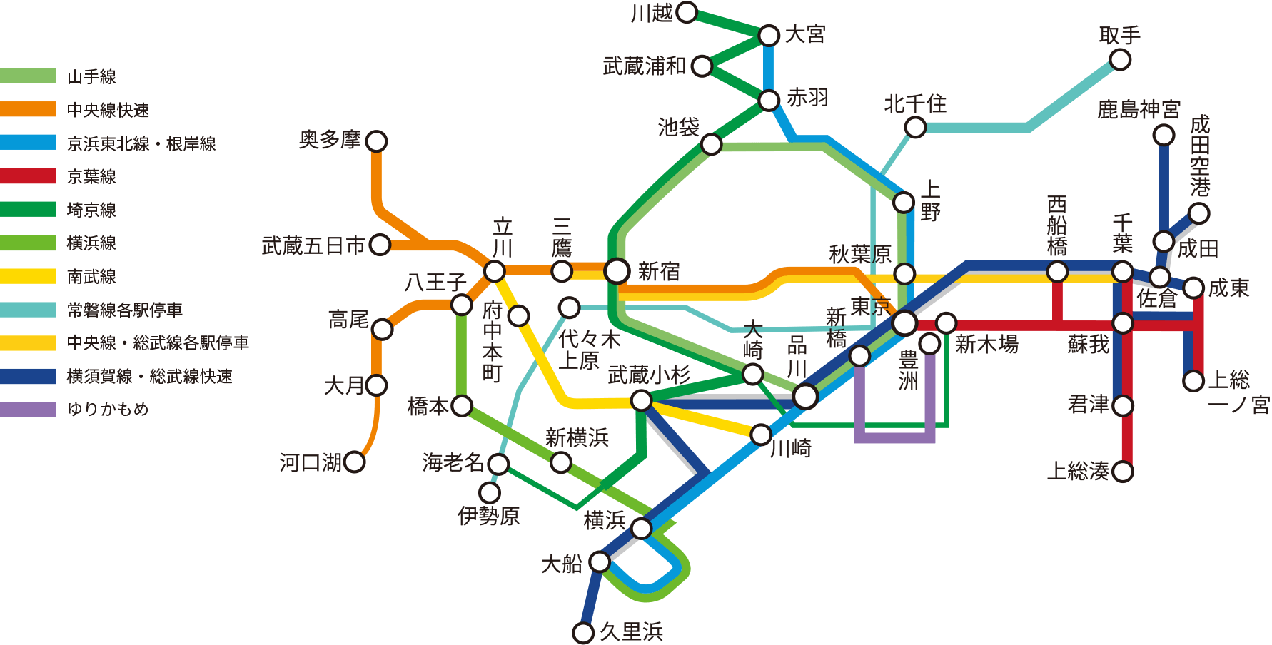 掲出路線図